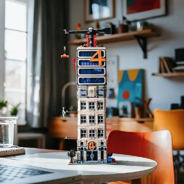 Blocs de construction MOC New York, gratte-ciel de grande hauteur, film de Science-Fiction, Kit de modèles de construction, jouets, cadeau pour adultes, 6135 pièces