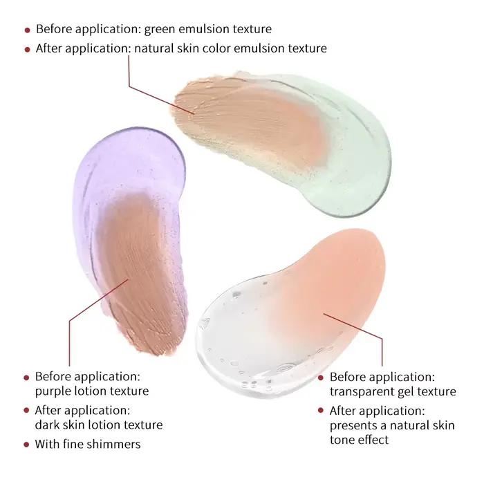 CC crème correctrice rouge à base de liquide