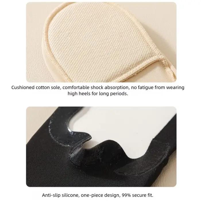 Chaussette de bateau antidérapante confortable, semelle intérieure en éponge absorbant les chocs, coussinets de chaussures souples pour femmes