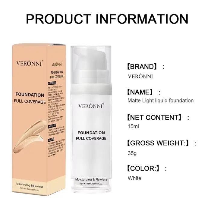 Fond de teint blanc liquide blanchissant éclaircissant correcteur