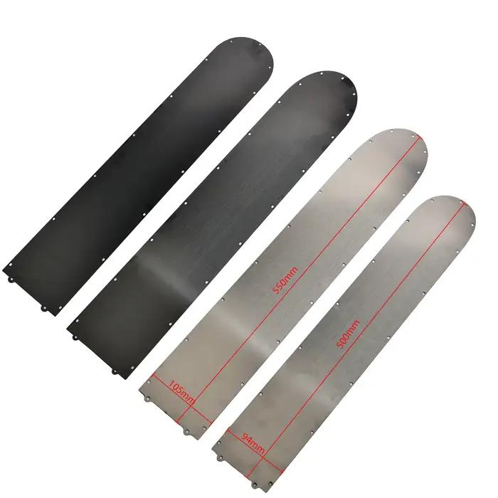 Couvercle inférieur de batterie en acier inoxydable pour Scooter électrique Xiaomi M365 1S Pro Pro2 4 Pro, pièce de panneau de sol antidérapant Anti-Collision