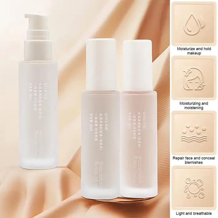 Fond de teint liquide éclaircissant crème blanchissante pour peau hydratée et sans imperfections pour femmes occasions spéciales