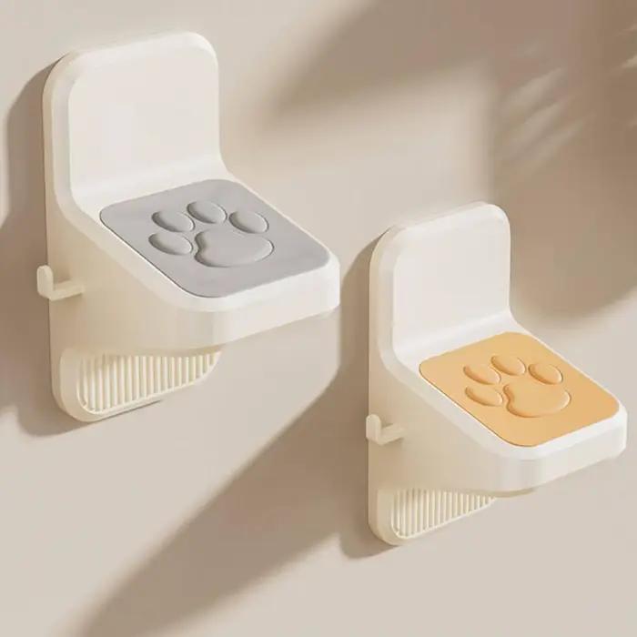 Repose-pieds de douche sans perçage avec crochets, idéal pour le rasage des jambes, pour salle de bain, toilettes, baignoire, spa, maison, salle de sport, piscine