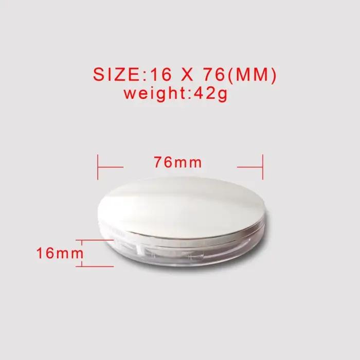 Pot de maquillage africain ultra-mince avec miroir