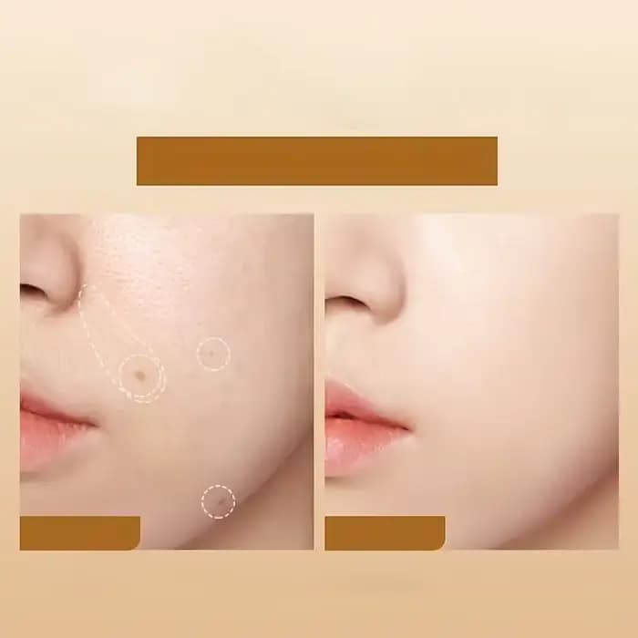 Maquillage de beauté fond de teint léger crème Base