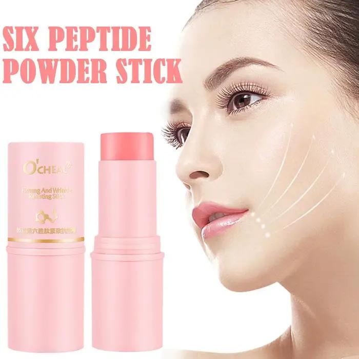 Crème pour le visage à Six peptides, poudre hydratante, bâton de réparation, sérum hydratant professionnel, hydratation en profondeur, soins pour la peau