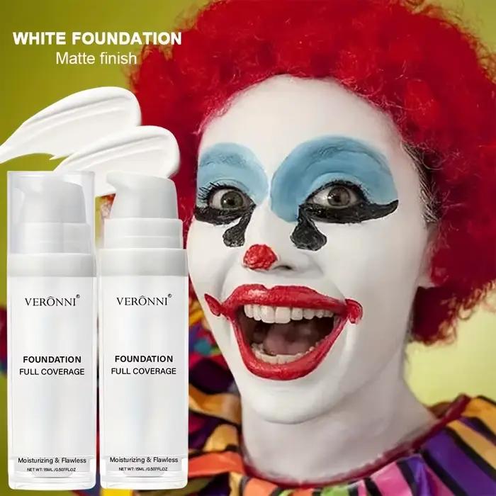 Fond de teint blanc liquide blanchissant éclaircissant correcteur