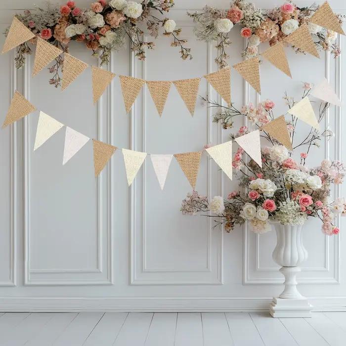 Bannière - Idéale pour les fêtes d'anniversaire, les mariages, les cérémonies de remise des diplômes, les événements scolaires, les carnavals, les décorations extérieures