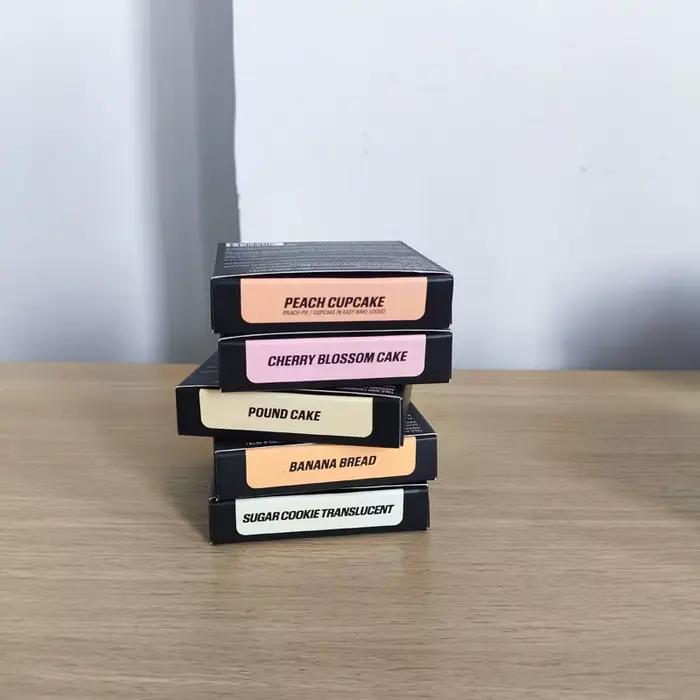 Poudre pressée pour le visage 5 couleurs