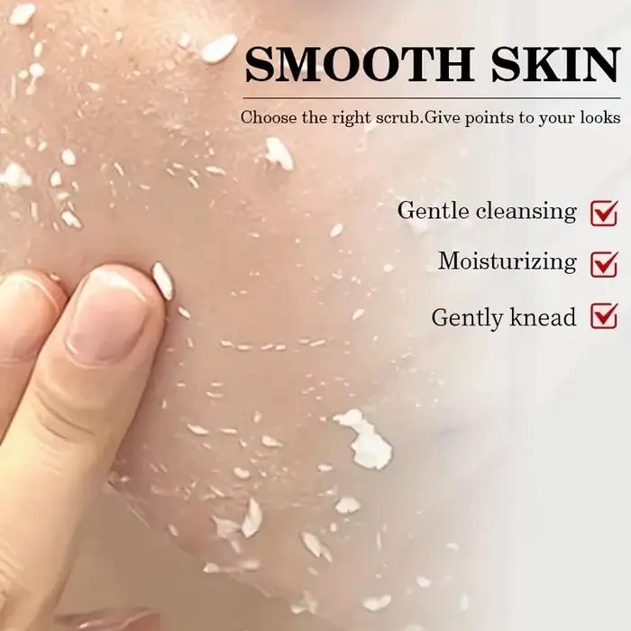 Gommage exfoliant pour la peau à la fraise