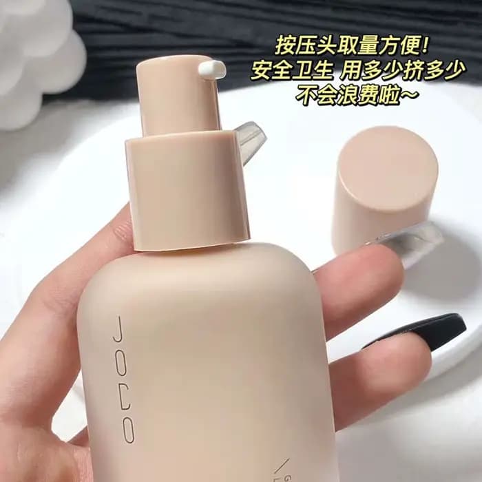 JOCO fond de teint liquide contrôle de l'huile maquillage hydratant correcteur rafraîchissant naturel clair imperméable