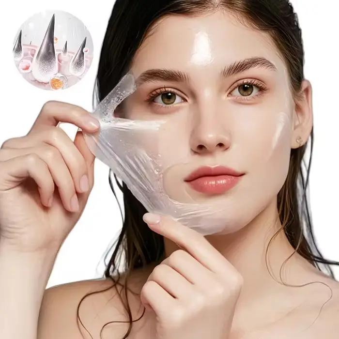 Crème de nuit peeling au collagène avec brosse pour réduire les ridules nourrir en profondeur raffermir la peau masque hydratant pour femmesUsageIdOccasionsSpéciales