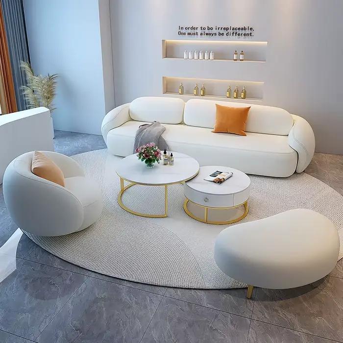 Canapé gonflable De luxe au sol, relaxant, italien, moderne, pour salon, grand coin, meubles De maison