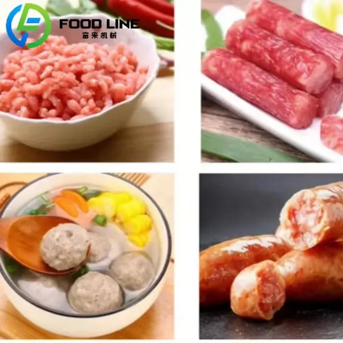 FL personnalisé industriel boeuf porc saucisse farcie commerciale mélangeur de viande hachée mélangeur de viande