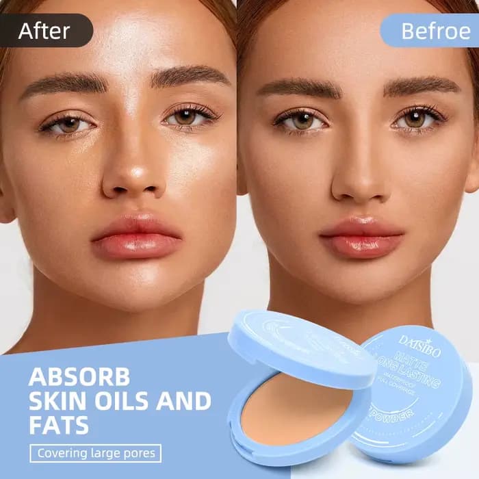 Poudre de visage mate longue tenue - 8 teintes