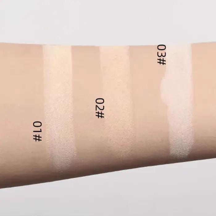 Poudre de maquillage hydratante et éclaircissante imperméable
