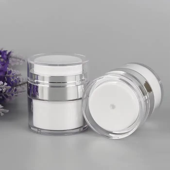 Bouteille de crème écologique sans BPA
