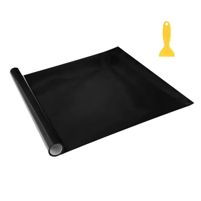 FLYY-fond d'aquarium auto-adhésif fond d'aquarium noir améliorant les couleurs des poissons