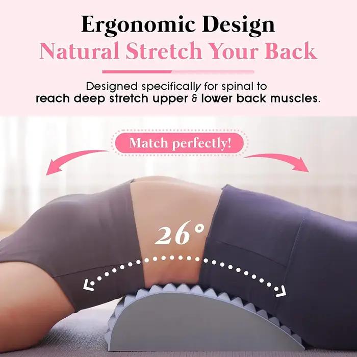 Coussin de soulagement des douleurs lombaires, soutien lombaire chronique, correcteur de posture pour hernie discale