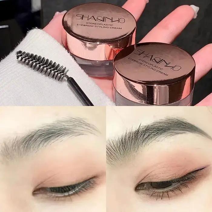 Regina EyebloggGel Gel, Crée des sourcils naturels, Styling, tridimensionnel, Bergame