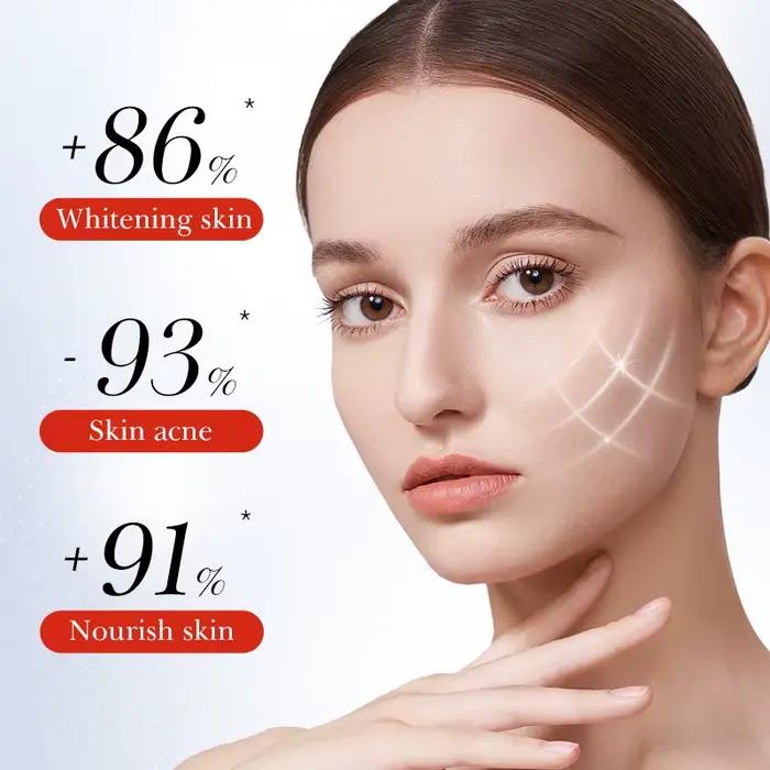 1/2/4 pièces SADOER acide kojique crème pour le visage hydratante taches de rousseur crèmes éclaircissantes