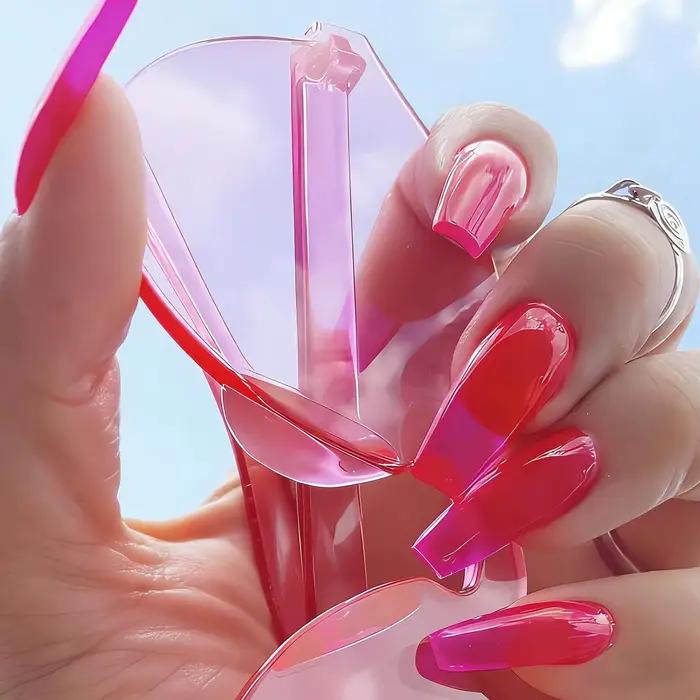Mpow – Lot de 1 à 6 vernis gel translucides colorés