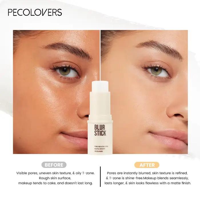 1pc finition impeccable pores invisibles apprêt pour le visage-fond de teint en bâton