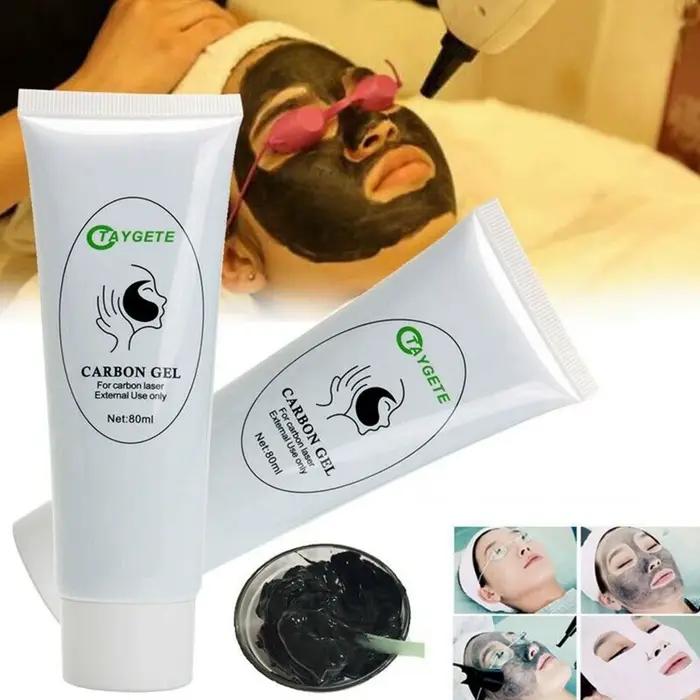 Crème Laser au Carbone pour Peau Radieuse et Jeune 80ml 300ml Profondeur Nettoyage Anti-Acné Rajeunissement Blancheur