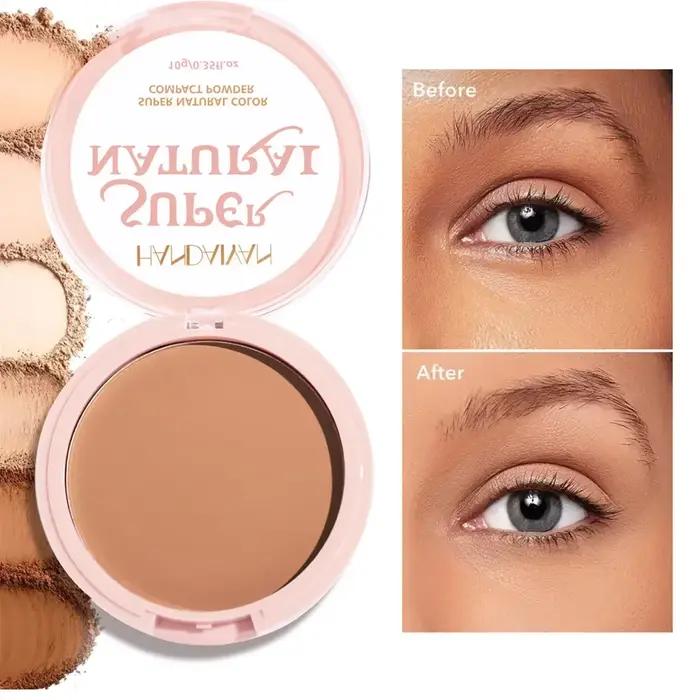 Poudre mate rayonnante avec 8 nuances