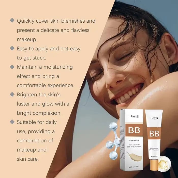 BB crème imperméable SPF30 BB flou teinte