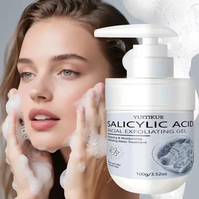 Gel exfoliant à l'acide salicylique YUITIKUE - Exfoliation douce