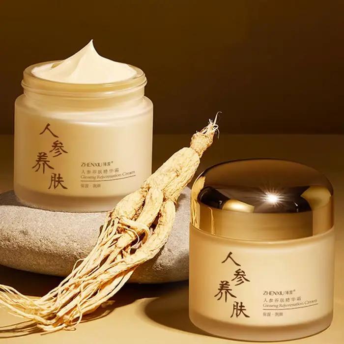 60g extrait de Ginseng soin de la peau du visage Essence crème hydratante éclaircissante