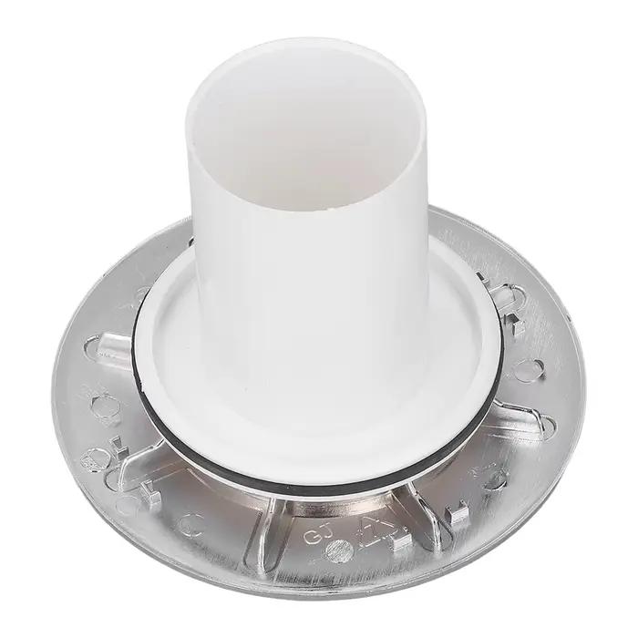 Couvercle de vidange de douche, plateau, piège à déchets, couvercle de trou de bouchon, traitement chromé de remplacement, débit rapide