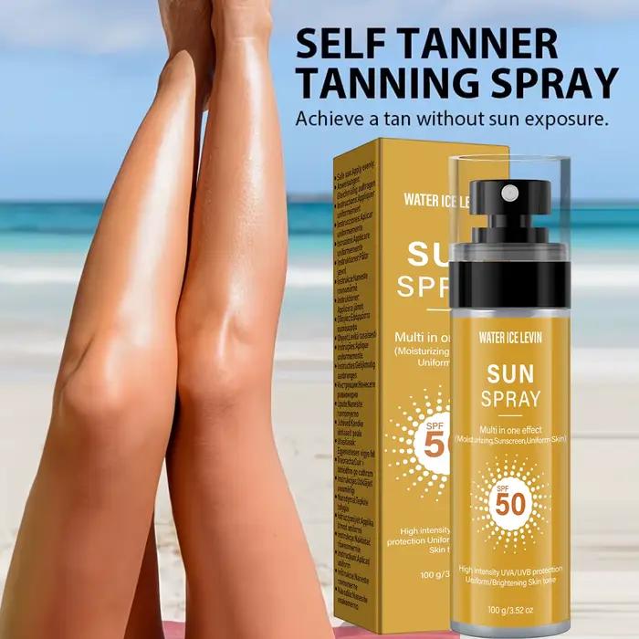 Water ice levin Spray Solaire SPF50 Crème
