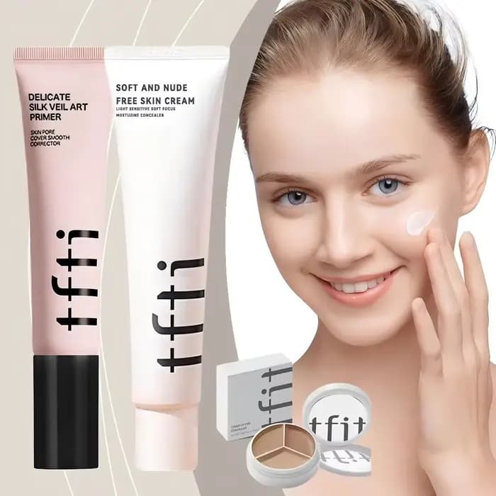 TFIT fond de teint correcteur pour le visage 36/100g apprêt de maquillage pores invisibles lumière Base sans huile