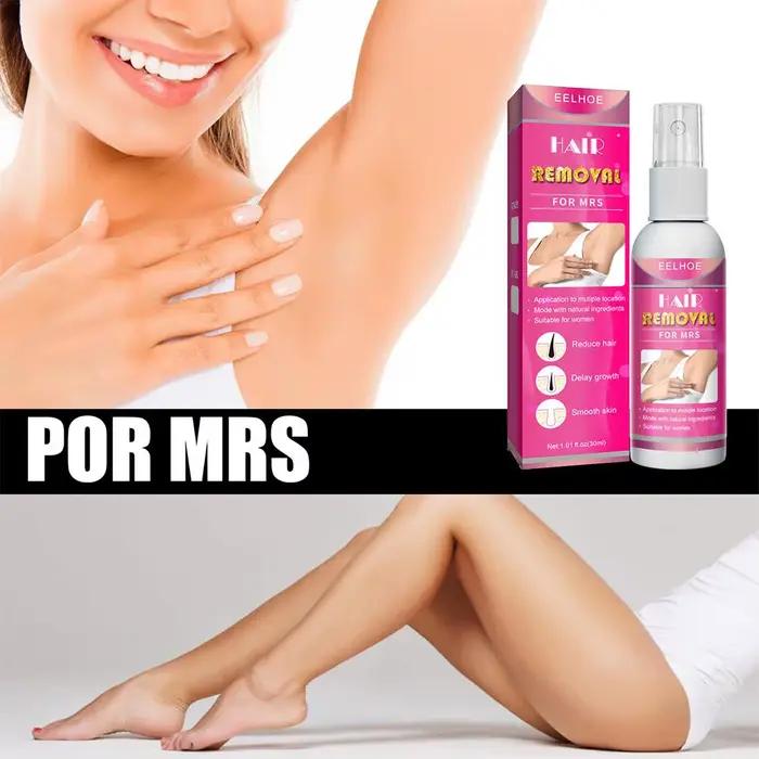 Épilateur Permanent indolore Super naturel pour femmes et hommes, crème dépilatoire pour tout le corps, Spray d'épilation puissant, 1/2 pièces