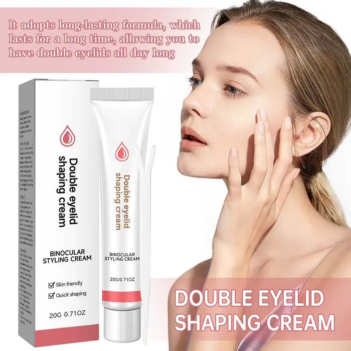 Crème instantanée pour double paupière : invisible