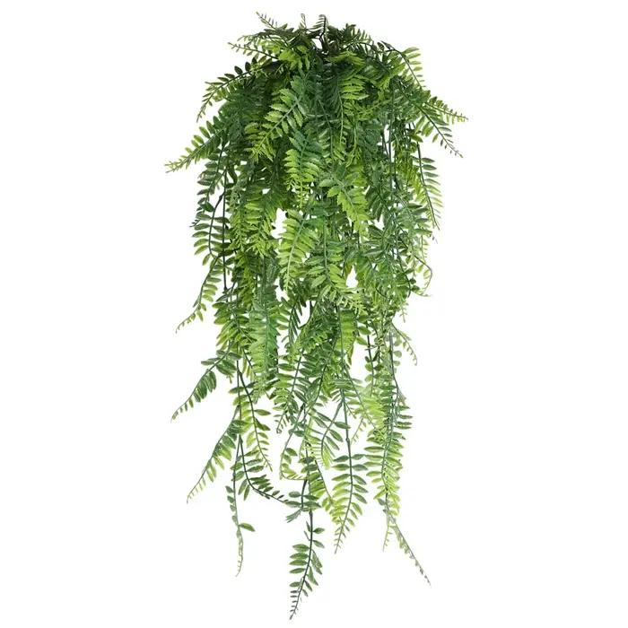 Feuilles de fougère persane, plantes artificielles suspendues pour la décoration de la maison, feuilles en plastique, herbe, décoration murale pour mariage, fête, balcon
