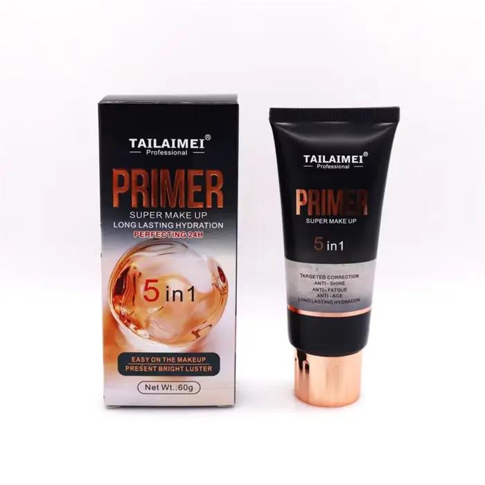 TLM TAILAIMEI 5 en 1 apprêt Maquillaje contrôle de l'huile primaire hydratant longue durée Base de maquillage visage