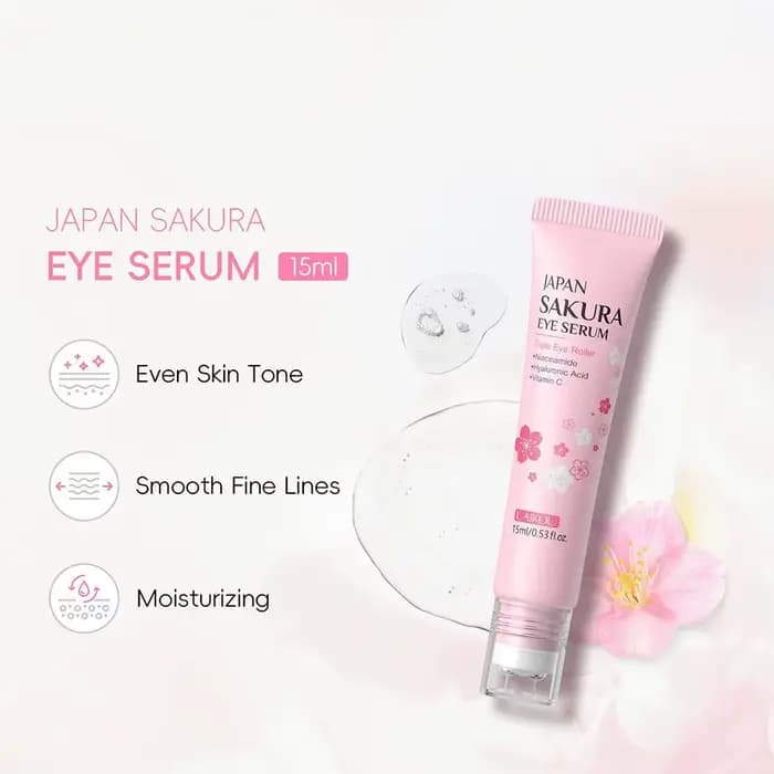 1/2PCS Sérum pour les yeux à la fleur de cerisier