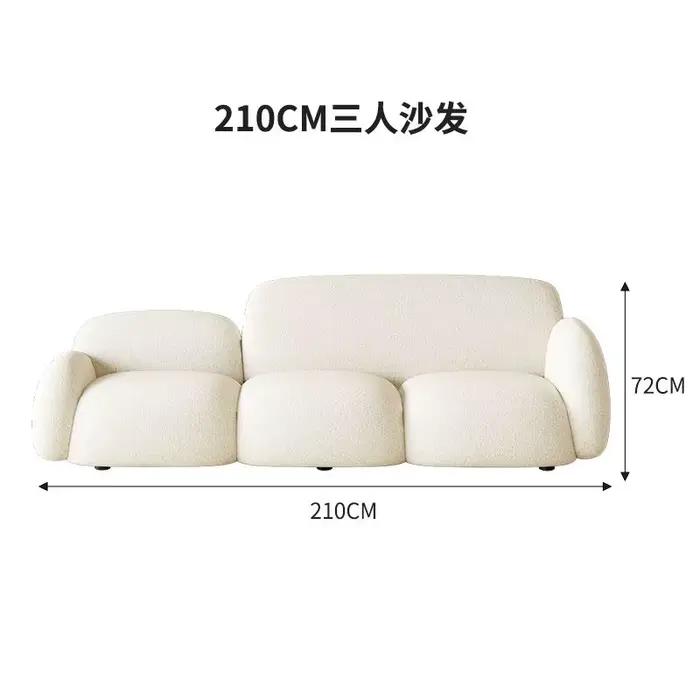 Canapé de sol en peluche pour adultes, salon confortable, appartement, design, salon élégant, Divani Da Soggiorno, accessoires pour la maison