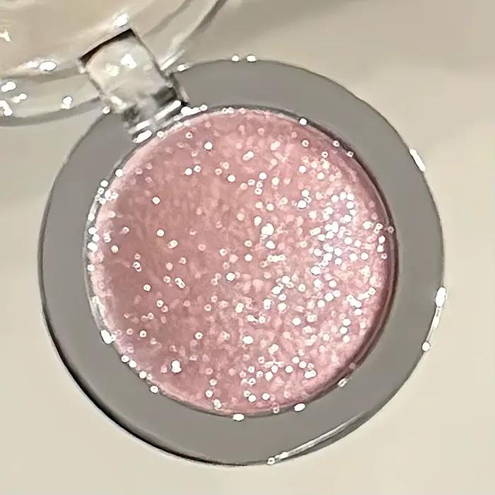 Kakashow Crème illuminatrice scintillante, paillettes délicates, longue tenue, éclaircit les yeux et le visage, cadeaux de la Saint-Valentin