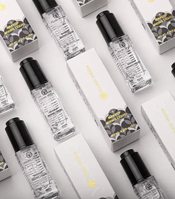 Liquide de mélange de maquillage – Revives des doublures de gel sec et transformez la poudre pour la crème pour fard à