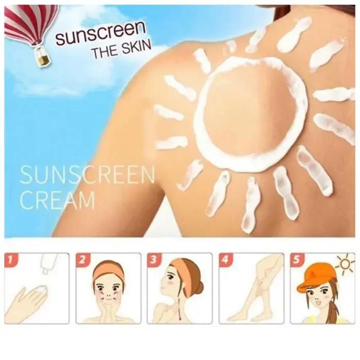 Crème solaire pour le visage et le corps