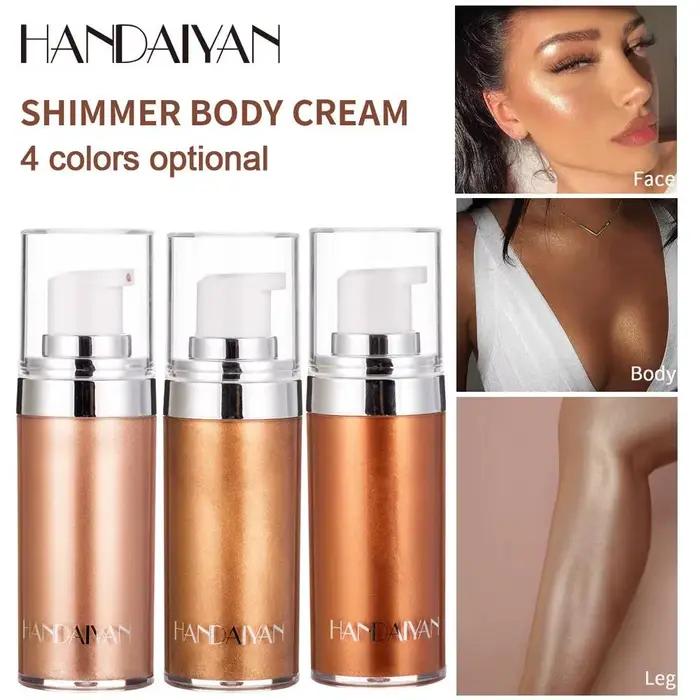 Crème de maquillage surligneur liquide longue durée