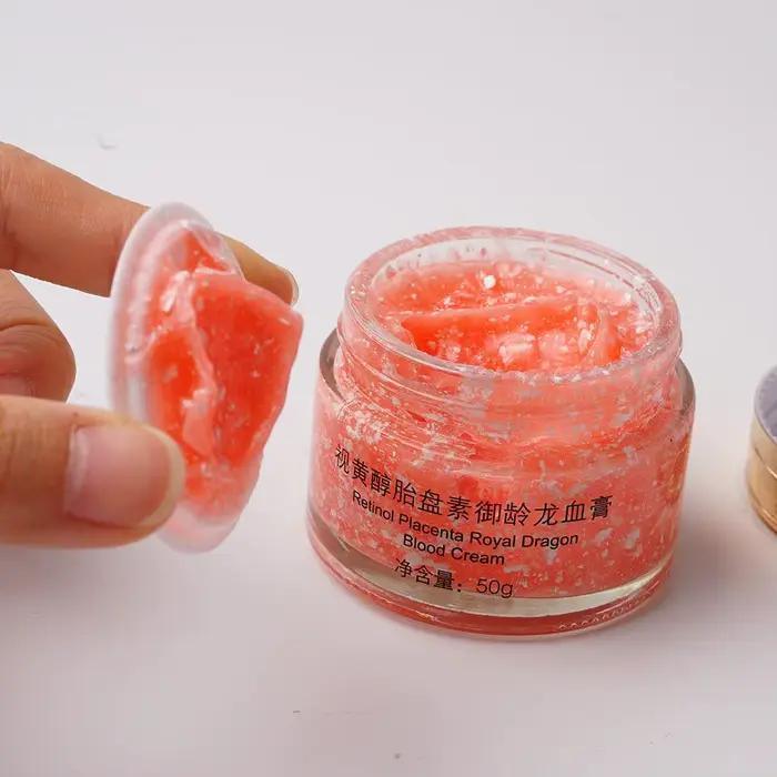 Crème au placenta de rétinol Royal Dragon pour femmes et hommes hydratante raffermissante et lissante pour le visageUsageIdOccasionsSpéciales