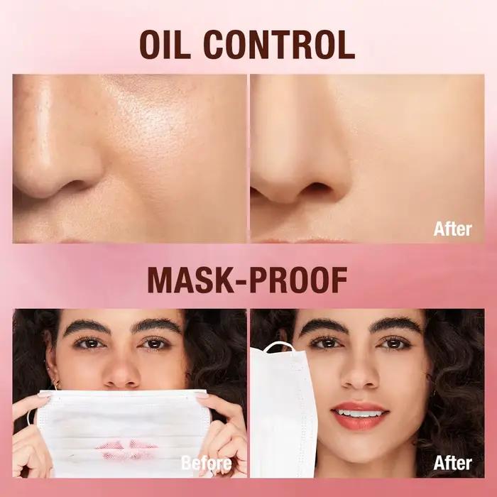 O.TWO.O poudre pour le visage contrôle de l'huile 24 heures SPF 30 PA +++ longue durée imperméable mat maquillage