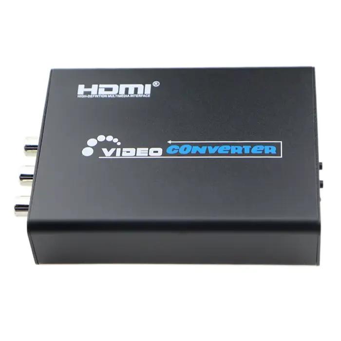 Adaptateur convertisseur Audio vers HDMI Composite s-vidéo R/L 3RCA AV CVBS, prise en charge 720P/1080P pour PS2 PS3 NES SNES Nintendo 64 HDTV