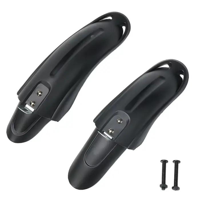 1 paire de garde-boue avant et arrière en PVC pour enfants, accessoires de cyclisme durables pour vtt de 12 à 20 pouces