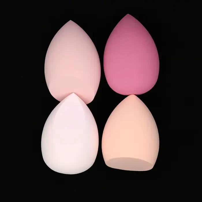 4 pièce/sac éponge de maquillage bouffée de poudre sèche et humide combinée beauté boule cosmétique fond de teint